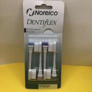 Norelco DentiFlex Replacement Brushes HP5924 Vintage Models HP550 HP500 HP400